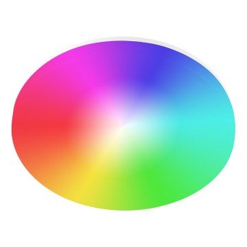 LED RGBW prigušivo stropno svjetlo za kupaonicu LED/24W/230V 3000-6500K Ø33 cm IP54 bijela Wi-Fi Tuya