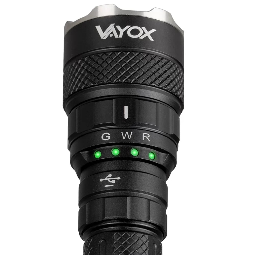 LED RGBW punjiva svjetiljka s prigušivanjem LED/15W/5V IP66 1500 lm 2000 mAh