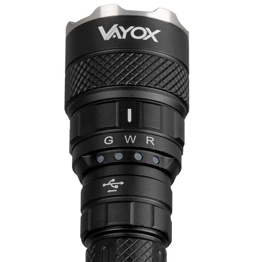 LED RGBW punjiva svjetiljka s prigušivanjem LED/15W/5V IP66 1500 lm 2000 mAh