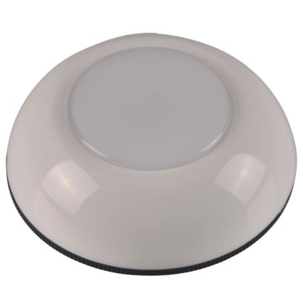 LED RGBW Prigušiva rasvjeta za namještaj LED/0,5W/4,5V 3xAAA bijela + daljinski upravljač