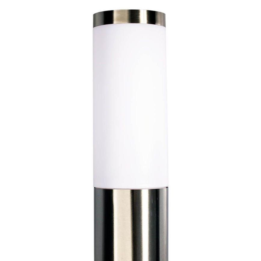 LED RGBW podesiva vanjska lampa LIVIA 1xE27/6,5W/230V 2700-6500K Wi-Fi 100 cm IP44 srebrna