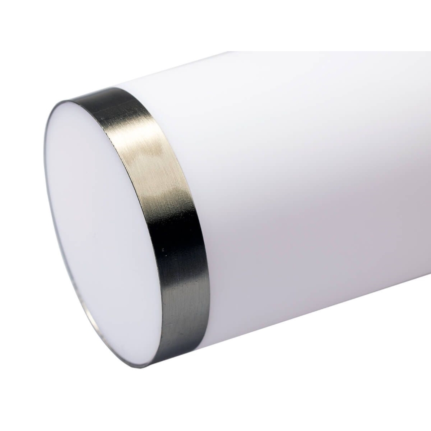 LED RGBW podesiva vanjska lampa LIVIA 1xE27/6,5W/230V 2700-6500K Wi-Fi 100 cm IP44 srebrna