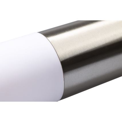 LED RGBW podesiva vanjska lampa LIVIA 1xE27/6,5W/230V 2700-6500K Wi-Fi 100 cm IP44 srebrna