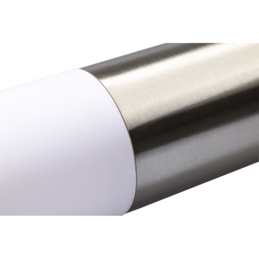 LED RGBW podesiva vanjska lampa LIVIA 1xE27/6,5W/230V 2700-6500K Wi-Fi 100 cm IP44 srebrna