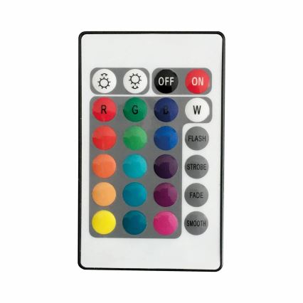 LED RGBW Solarna lampa BALL LED/3,2V 500 mAh pr. 20 cm IP65 + daljinski upravljač