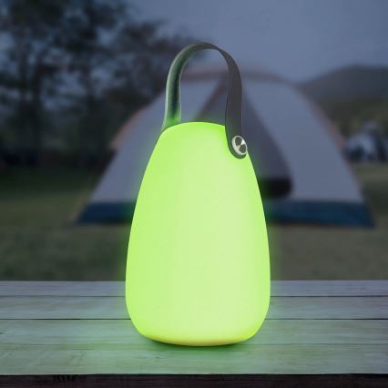 LED RGBW Solarna svjetiljka CANARIA LED/2W/1,2V 400 mAh IP44 bijela