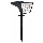 LED RGBW solarna svjetiljka sa senzorom LED/3,7V IP54 1200 mAh crna
