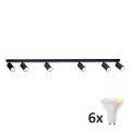 LED RGBW spot svjetiljka ANGIE s mogućnošću prigušivanja 6xGU10/6,5W/230V 2700-6500K