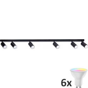 LED RGBW spot svjetiljka ANGIE s mogućnošću prigušivanja 6xGU10/6,5W/230V 2700-6500K