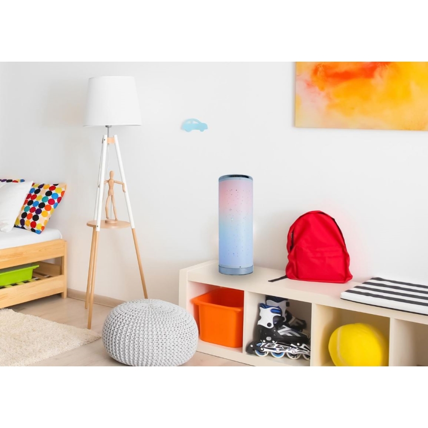 LED RGBW podesiva stolna lampa LED/5W/230V + daljinski upravljač