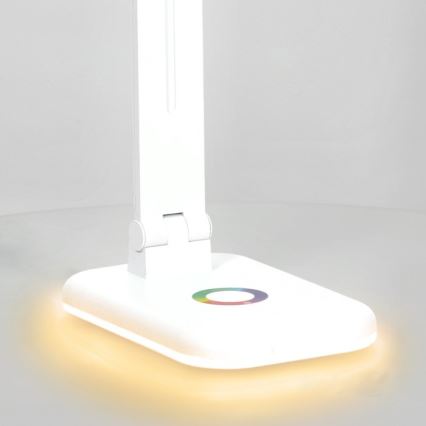 LED RGBW Dimmabilna stolna lampa NOBLITE LED/7W/5V 3000/4000/6500K bijela