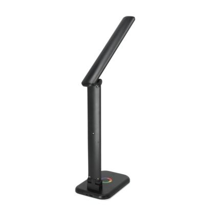 LED RGBW Dimmabilna stolna lampa NOBLITE LED/7W/5V 3000/4000/6500K crna