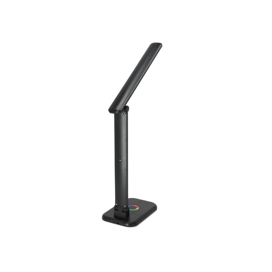 LED RGBW Dimmabilna stolna lampa NOBLITE LED/7W/5V 3000/4000/6500K crna