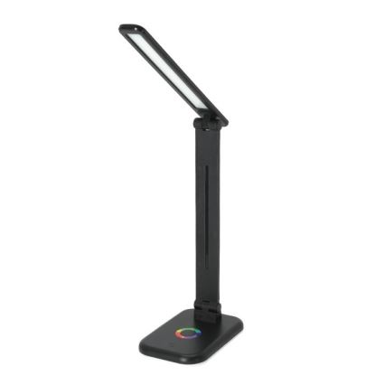LED RGBW Dimmabilna stolna lampa NOBLITE LED/7W/5V 3000/4000/6500K crna