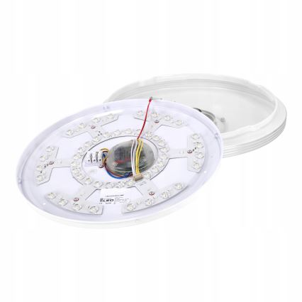 LED RGBW stropno svjetlo s mogućnošću prigušivanja i zvučnikom LED/60W/230V 3000-6000K Ø 40 cm bijela + daljinski upravljač