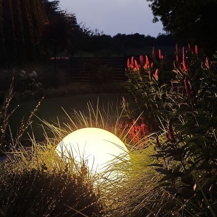 LED RGBW svjetiljka za vanjsku upotrebu s mogućnošću prigušivanja GLOBO 1xE27/9W/230V 2700-6500K Ø30 cm IP44 Wi-Fi