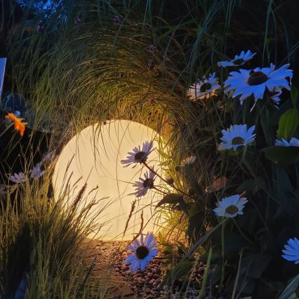 LED RGBW s mogućnošću prigušivanja vanjska svjetiljka GLOBO 1xE27/9W/230V 2700-6500K Ø 40 cm IP44 Wi-Fi