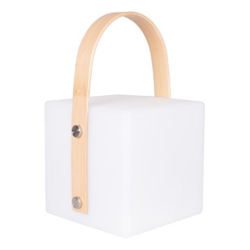 LED RGBW Vanjska svjetiljka MAJORKA LED/0,5W/5V USB 1200 mAh IP44 bijela