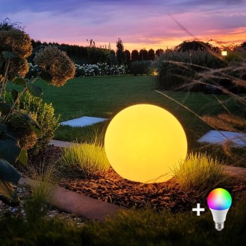 LED RGBW vanjska svjetiljka s mogućnošću prigušivanja GLOBO 1xE27/12W/230V 2700-6500K Ø 60 cm IP44 Wi-Fi