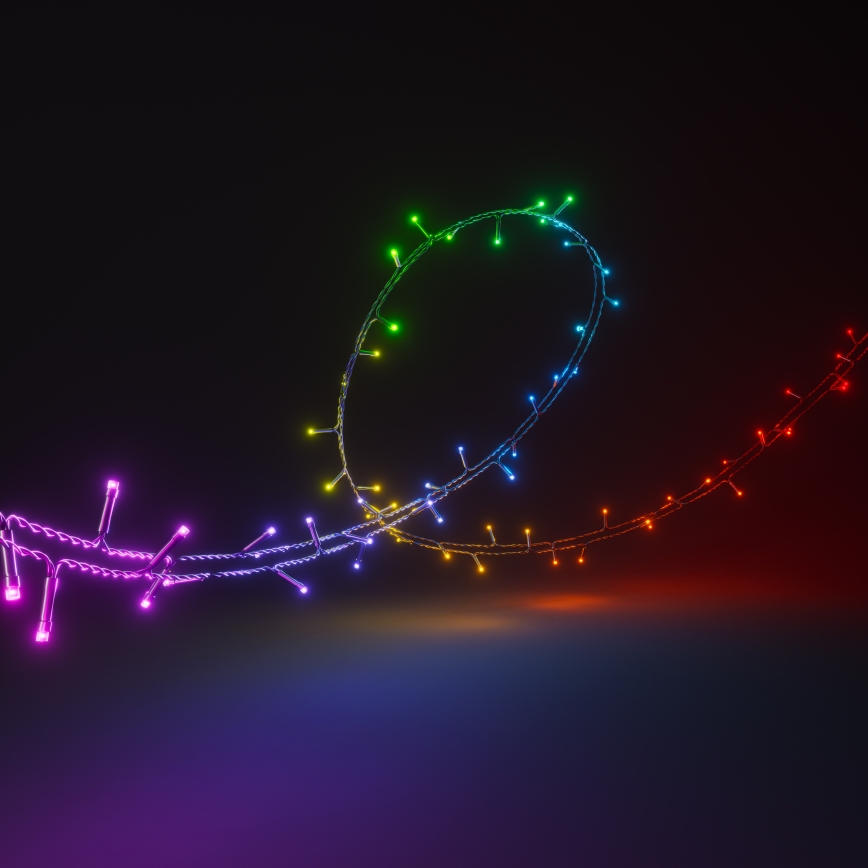 Nanoleaf - LED RGBW Vanjske božićne lampice ESSENTIALS 250xLED 2x10m 2700-6500K Wi-Fi IP44