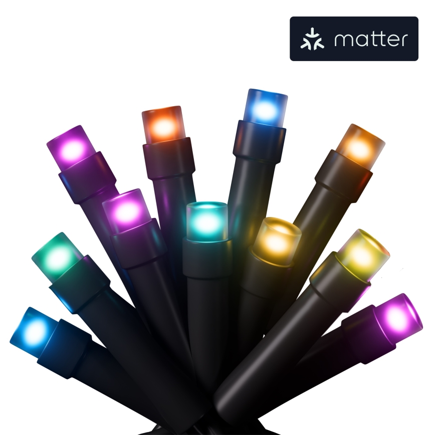 Nanoleaf - LED RGBW Vanjski božićni lanac ESSENTIALS 250xLED 2x10m 2700-6500K Wi-Fi IP44