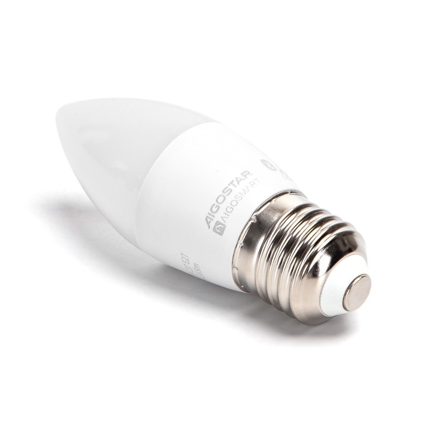 LED RGBW Prigušiva žarulja C37 E27/4,9W/230V 2700-6500K - Aigostar