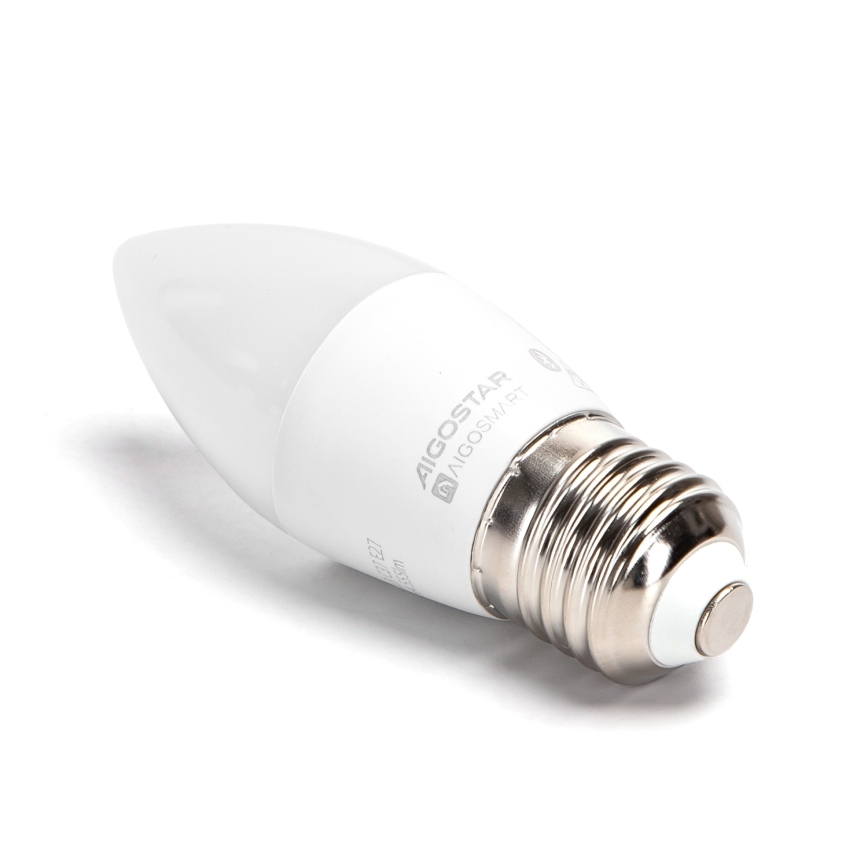 LED RGBW Prigušiva žarulja C37 E27/6,5W/230V 2700-6500K - Aigostar