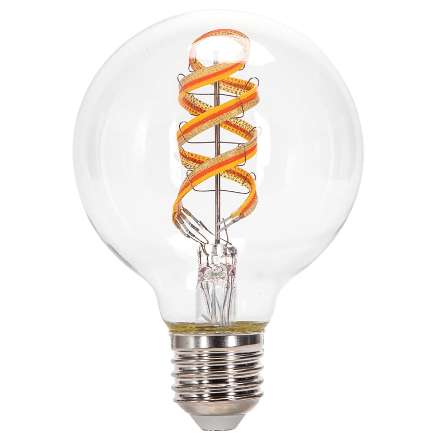 LED RGBW Prigušiva žarulja FILAMENT MESH Smart G80 E27/4,9W/230V 2700K - Aigostar