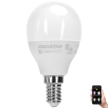 LED RGBW Žarulja G45 E14/4,9W/230V 2700-6500K - Aigostar