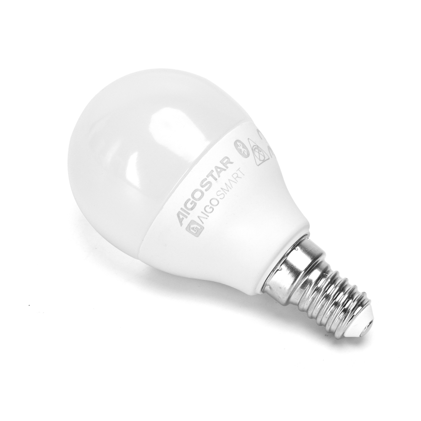 LED RGBW Prigušiva žarulja G45 E14/6,5W/230V 2700-6500K - Aigostar