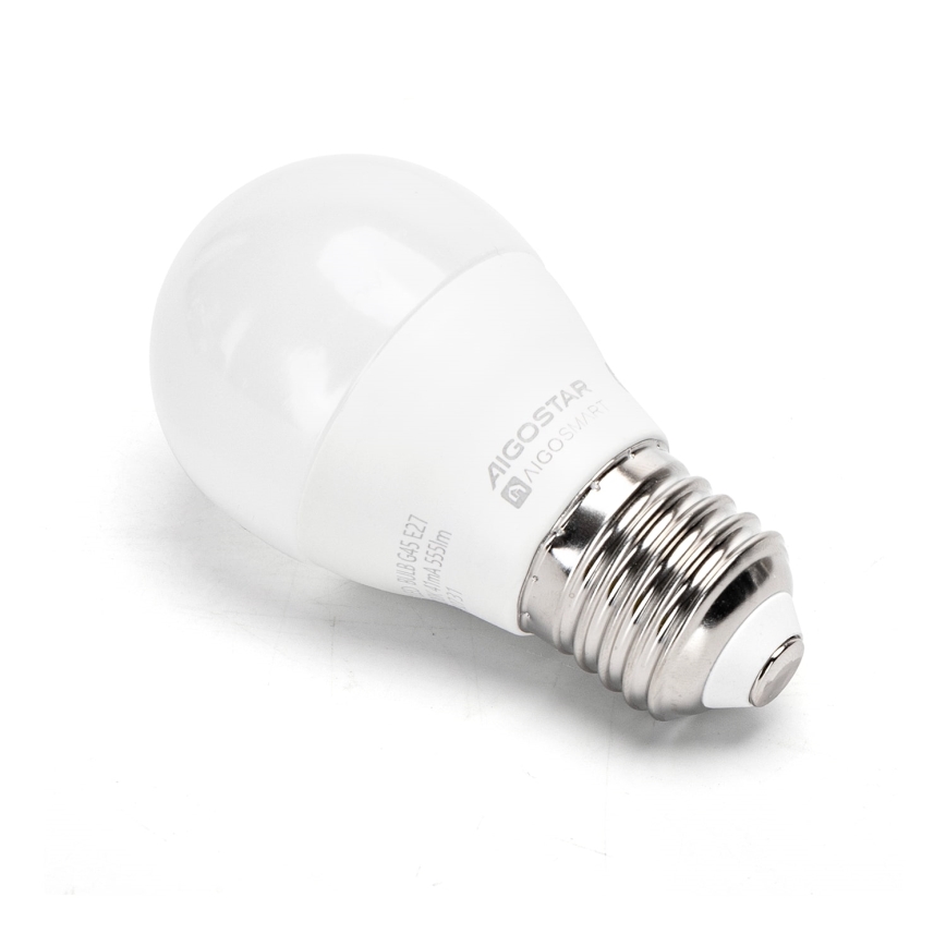 LED RGBW Prigušiva žarulja MESH Smart G45 E27/4,9W/230V 2700-6500K - Aigostar