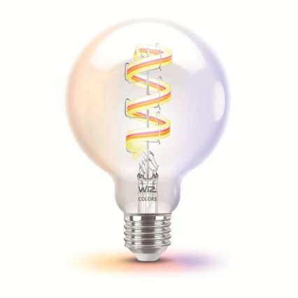 LED RGBW prigušivača žarulja G95 E27/6,3W/230V 2200-6500K Wi-Fi - WiZ