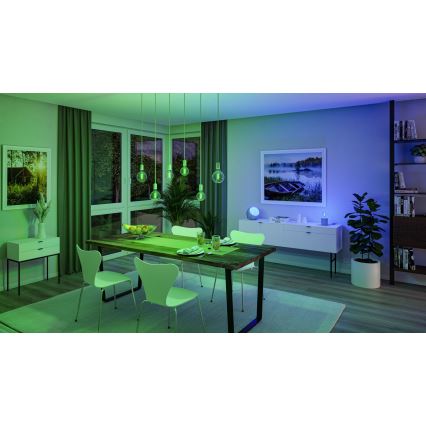 LED RGBW zatamnjujuća žarulja FILAMENT E27/6,3W/230V 2200-6500K - Paulmann 29156