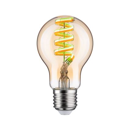 LED RGBW zatamnjujuća žarulja FILAMENT E27/6,3W/230V 2200-6500K - Paulmann 29156