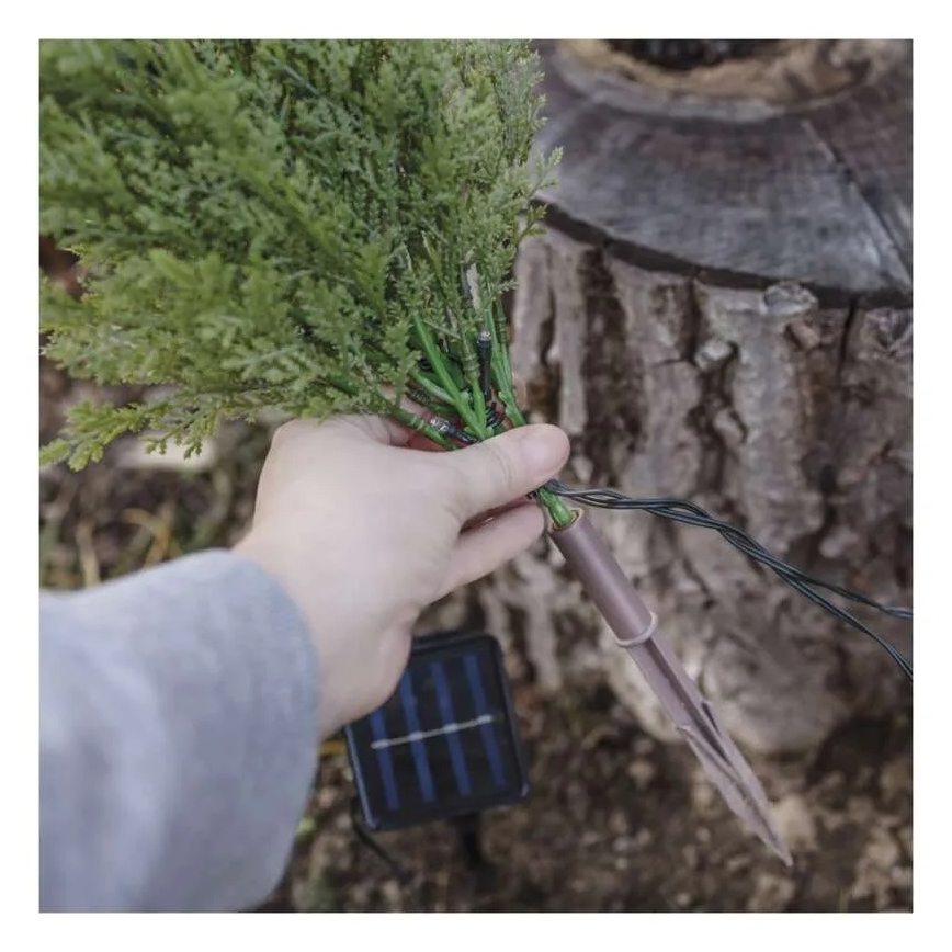 LED solarna dekoracija 50xLED/3W/1,2V 600 mAh IP44