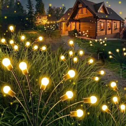 LED Solarna dekorativna svjetiljka 10xLED/1,2V 3000K 73 cm IP44