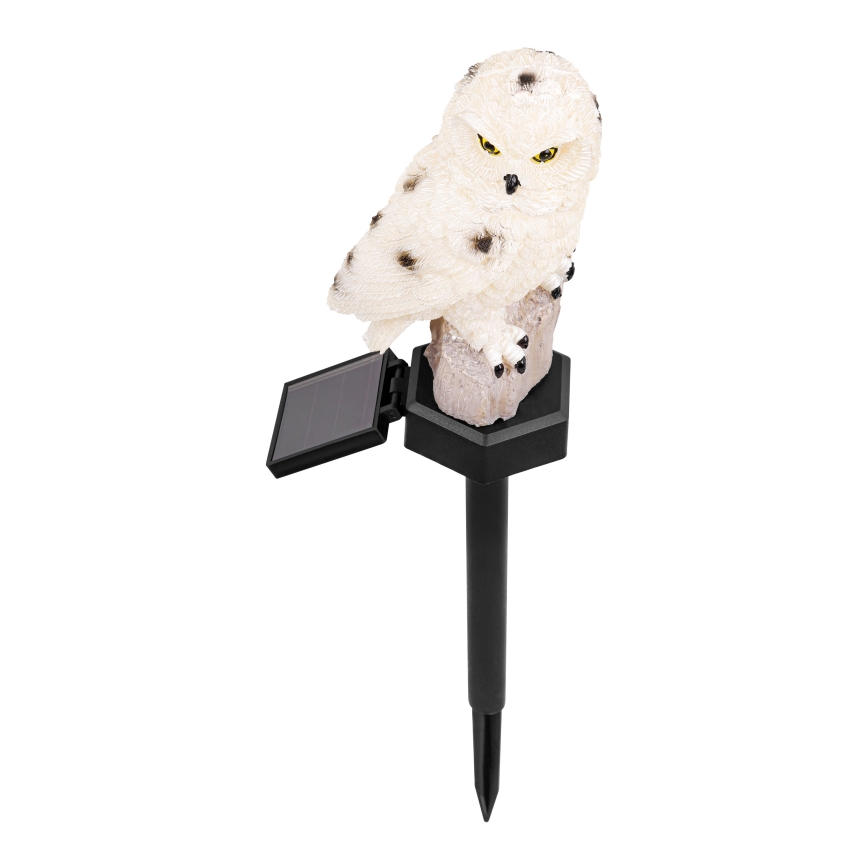 LED solarno dekorativno svjetlo s senzorom 6xLED/1,2V 3000K 40 cm 600 mAh IP44 sova