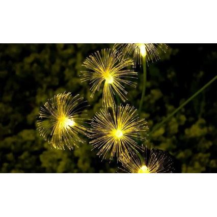 LED solarna dekorativna svjetiljka sa senzorom 6xLED/1,2V 3000K 77 cm 600 mAh IP44