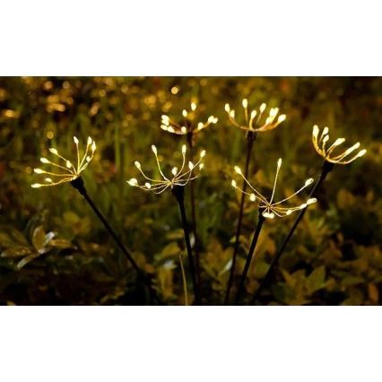 LED solarna dekorativna svjetiljka sa senzorom LED/1,2V 3000K 73 cm 600 mAh IP44