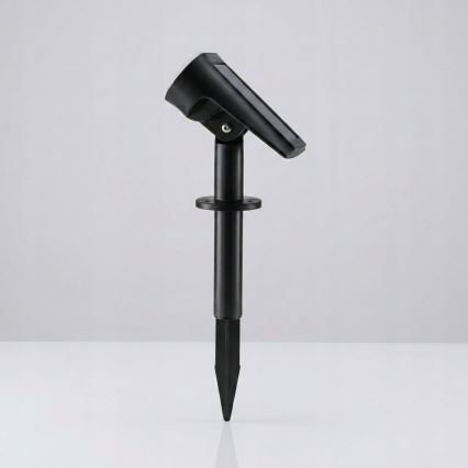 LED solarna lampa 2 u 1 LED/3,7V 1200 mAh IP54 crna