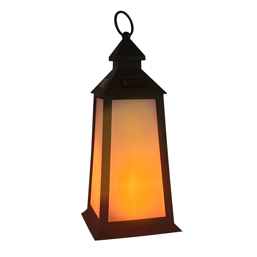 LED solarna lampa FENIX LED/1,2V 200 mAh IP44 crna