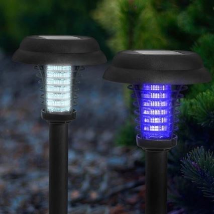 LED Solarna lampa i zamka za insekte LED/0,1W/1,2V IP44 600 mAh