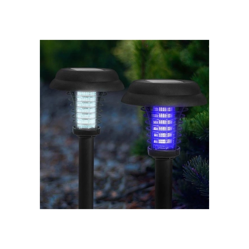 LED Solarna lampa i zamka za insekte LED/0,1W/1,2V IP44 600 mAh