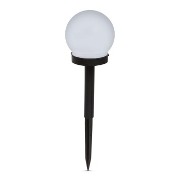 LED Solarna lampa LED/1,2V 40mAh IP44 crna