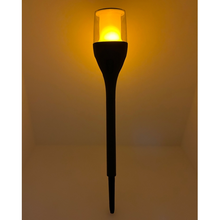 LED solarna lampa LED/1,2V 800 mAh IP44 crna