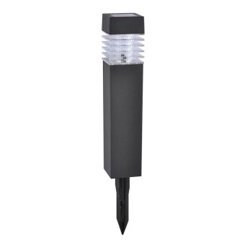 LED solarna lampa MARTIN LED/1,2V 150 mAh IP44 crna
