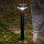 LED Solarna lampa sa senzorom GWINEA LED/4,5W/3,7V 2000 mAh 50 cm IP44 crna