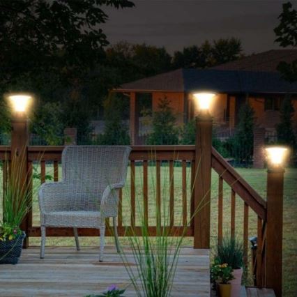 LED Solarna lampa sa senzorom LED/15W/3,2V 4000K/6000K IP65 6000 mAh