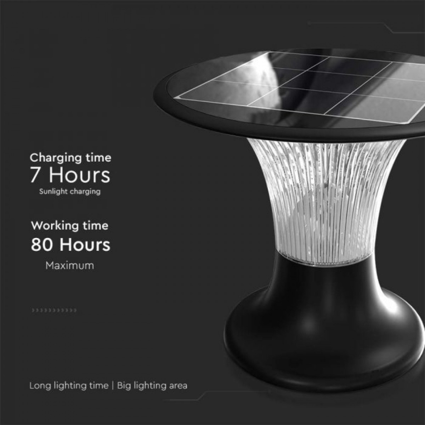 LED Solarna lampa sa senzorom LED/15W/3,2V 4000K/6000K IP65 6000 mAh