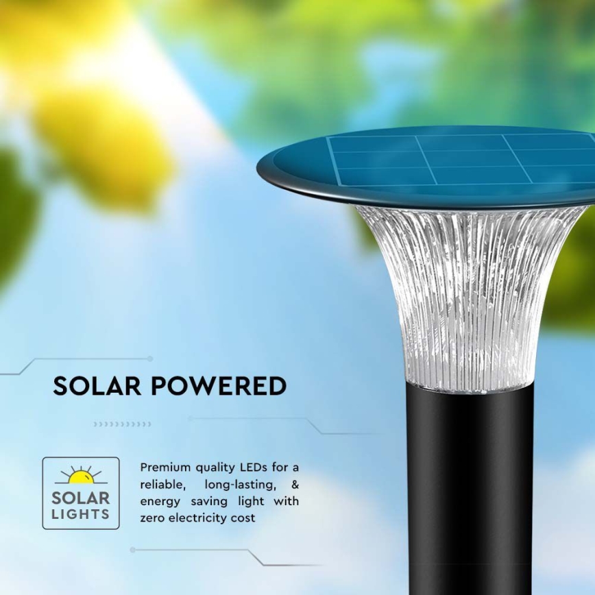 LED Solarna lampa sa senzorom LED/15W/3,2V 4000K/6000K IP65 6000 mAh
